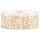 Geschenkband "Winterbeere" Creme/Gold, 40mm x 15m