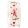 Geschenkband "Wichtelzeit" Creme/Rot mit Motiv, 40mm x 15m