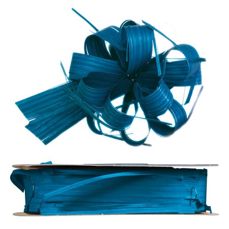Ziehschleifenband "Country Bows" Dunkelblau, 25mm x 40m