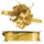 Ziehschleifenband "Country Bows" Gold, 25mm x 40m
