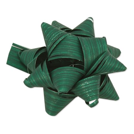 Fertigschleife "Stelle Raphia" Grün selbstklebend Ø ca. 65mm