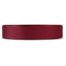 Geschenkband "Uni" Bordeaux, 25mm x 50m, Taft...