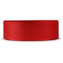 Geschenkband "Uni" Rot, 40mm x 50m, Taft mit...