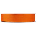 Geschenkband "Uni" Orange, 25mm x 50m, Taft mit...