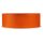 Geschenkband "Uni" Orange, 40mm x 50m, Taft mit Webkante