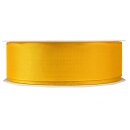 Geschenkband "Uni" Gelb, 40mm x 50m, Taft mit...