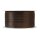 Geschenkband "Uni" Schokobraun, 10mm x 50m, Taft m. Webkante
