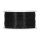 Geschenkband "Uni" Schwarz, 10mm x 50m, Taft mit Webkante