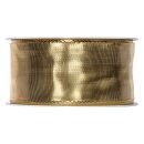 Geschenkband "Lamé" Gold-Metallic, 40mm...