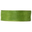 Geschenkband "Organza" Grün, 40mm x 50m,...