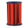 Ringelband "Metallic" Rot, 10mm x 250m