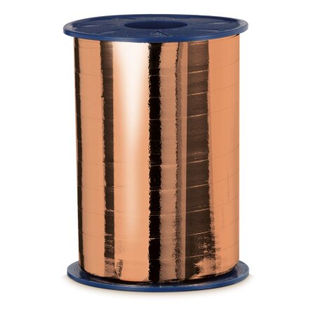 Ringelband "Metallic" Kupfer, 10mm x 250m