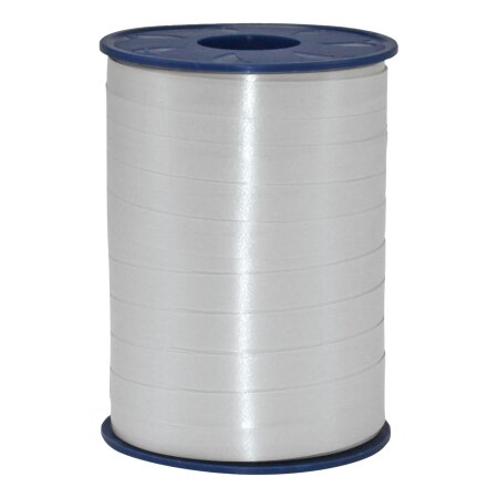 Ringelband Silber matt, 10mm x 250m