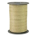 Ringelband "Glitter" Gold, 10mm x 100m