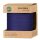 Ringelband "Go Green" Blau, 10mm x 100m, Baumwolle
