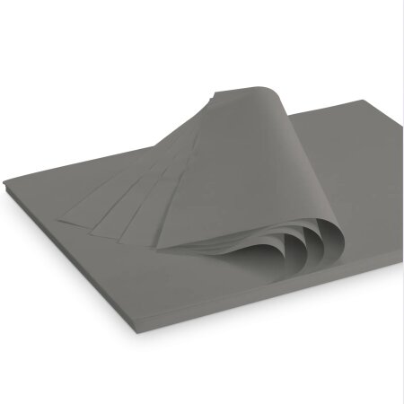 Seidenpapier "Dunkelgrau" 35g/qm 500x375mm 2 Kg/ca.300 Blatt