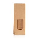 Kraftpapierbeutel Natur mit Fenster 100x55x285mm,...