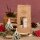 Kraftpapierbeutel Natur mit Fenster 135x75x315mm, Blockboden 90g/qm, Fenster 120x70mm, 850ml