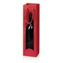 Tragetasche "Satina Rot" 1er mit Fenster,...