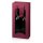 Tragetasche "Satina Bordeaux" 2er Fenster, Strukturpapier