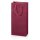Tragetasche "Satina Bordeaux" 2er, Strukturpapier