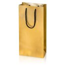 Tragetasche "Satina Gold" 2er, Strukturpapier...