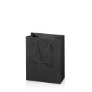 Tragetasche "Satina Schwarz" -S-,...