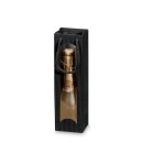 Tragetasche "Offene Welle Schwarz" Piccolo mit...