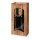 Tragetasche "Timber" 2er mit Fenster, Kraftpapier