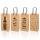 Tragetasche "Natura Wine" sortiert, 2er, Kraftpapier