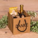 Tragetasche "Natura Greetings" sortiert, Kraftpapier