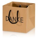 Tragetasche "Natura Greetings" sortiert, Kraftpapier