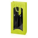 Tragetasche "Linea Limette" 2er mit Fenster,...