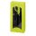 Tragetasche "Linea Limette" 2er mit Fenster, Strukturpapier