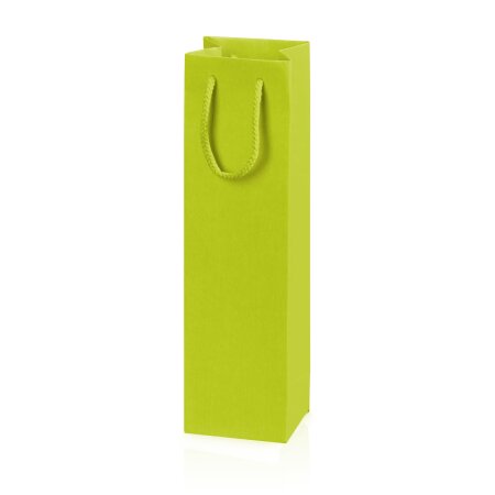 Tragetasche "Linea Limette" 1er, Strukturpapier