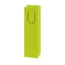 Tragetasche "Linea Limette" 1er, Strukturpapier