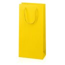 Tragetasche "Linea Gelb" 2er, Strukturpapier