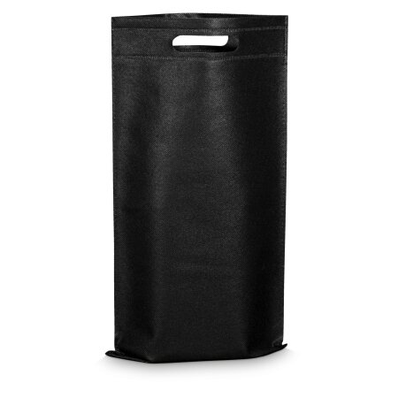 Einkaufstasche "Vlies Schwarz" (non-woven), 2er, 450x240mm