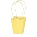 Tragetasche "Carry" Gelb mit 3D Prägung,...