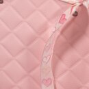Tragetasche "Carry" Rosa mit 3D Prägung, Strukturpapier