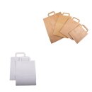 250 Papier-Tragetaschen 180 + 80 x 220 mm-1