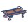 VARIOfit Klappbügelwagen mit 2 Bügeln 150 kg + EasySTOP - Enzianblau - Enzianblau