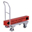 VARIOfit Aluminium Klappbügelwagen Typ L + EasySTOP - Silber
