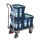 VARIOfit Aluminium Klappbügelwagen Typ L + EasySTOP