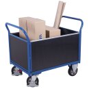VARIOfit Vierwandwagen 1000 kg Typ M + EasySTOP - Enzianblau