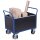 VARIOfit Vierwandwagen 1000 kg Typ XL + EasySTOP - Enzianblau