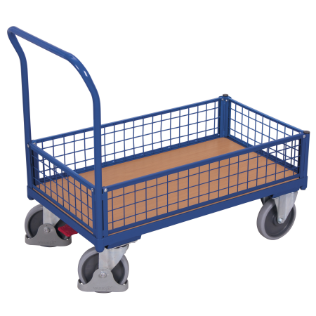 Drahtgitter Kasten-/ B�gelwagen Typ S + EasySTOP-1