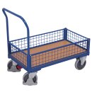 Drahtgitter Kasten-/ B�gelwagen Typ M + EasySTOP-1