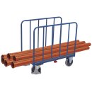 VARIOfit Rohrwand Seitenbügelwagen Typ S + EasySTOP - Enzianblau