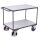 Schwerer ESD Tischwagen mit 2 Ladefl�chen Typ S + EasySTOP-1